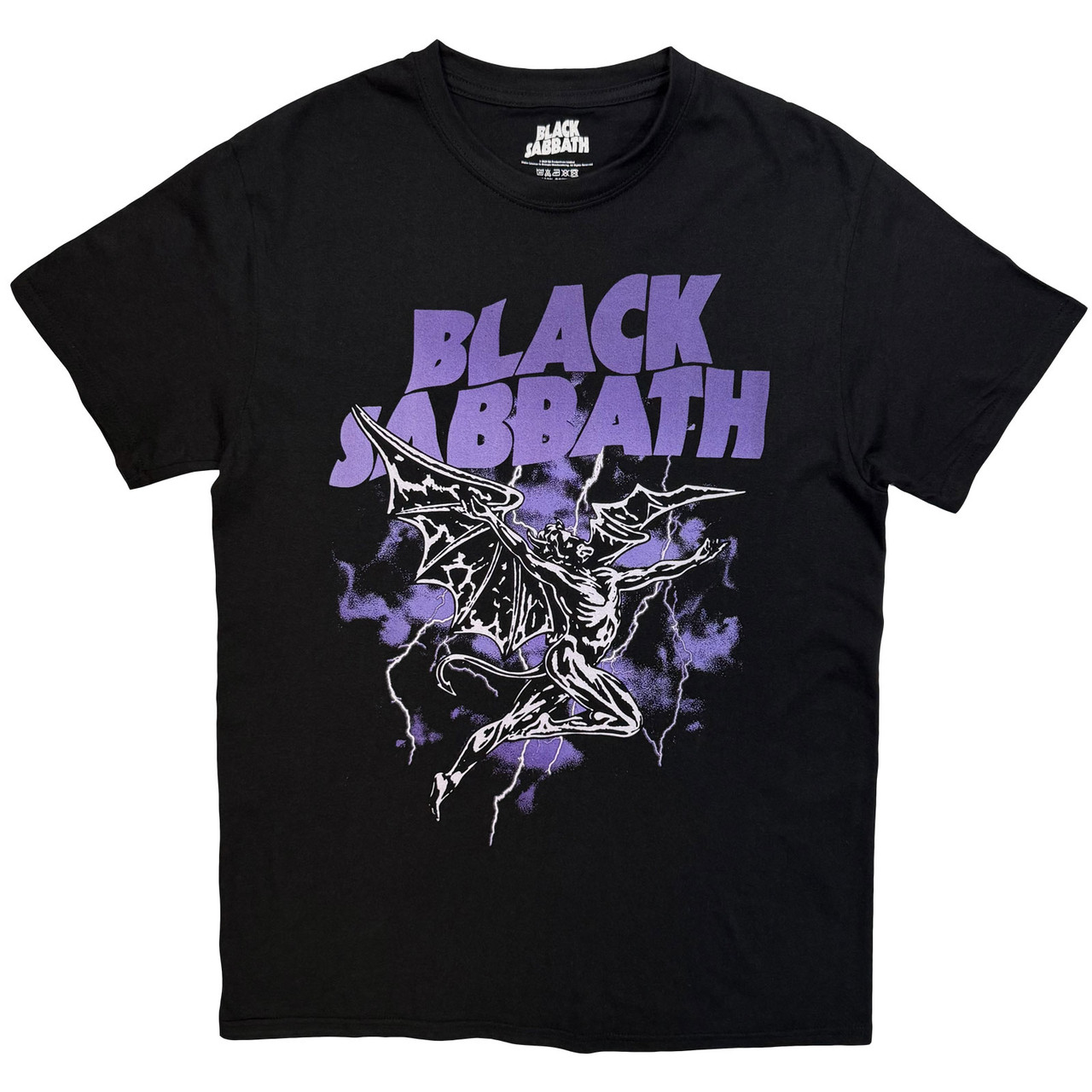 Tričko Black Sabbath - Henry Lightning Purple (Black)