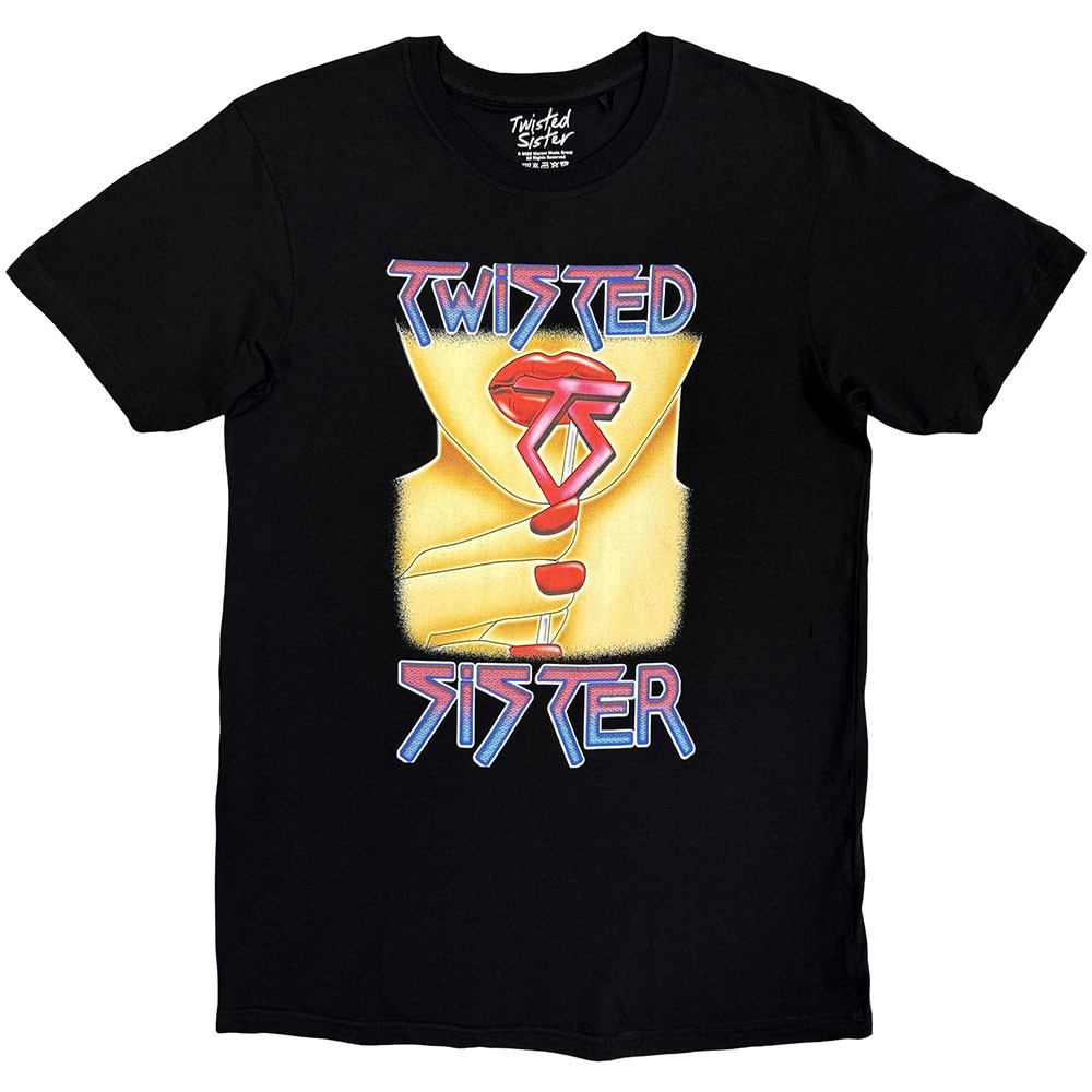 Tričko Twisted Sister - Nails Black