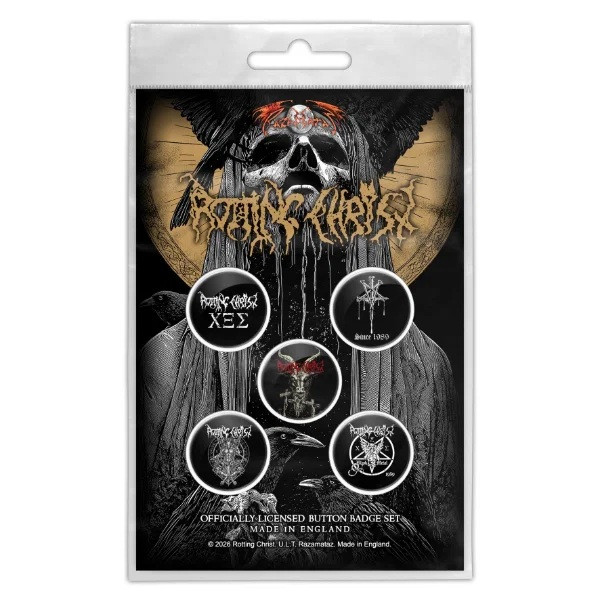 Set odznakov Rotting Christ - We Are The Damned Generation