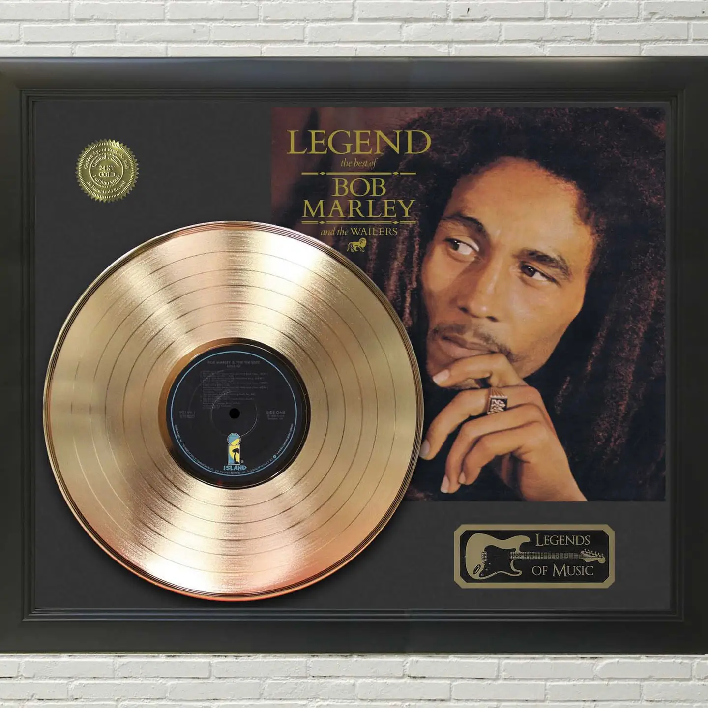 Exkluzívny zberateľský rám Bob Marley – Legend