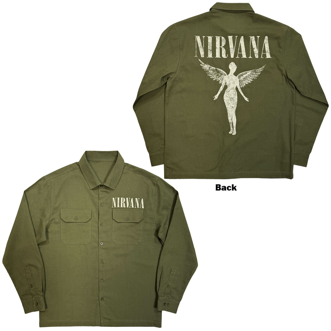 Košeľa Nirvana - In Utero Logo