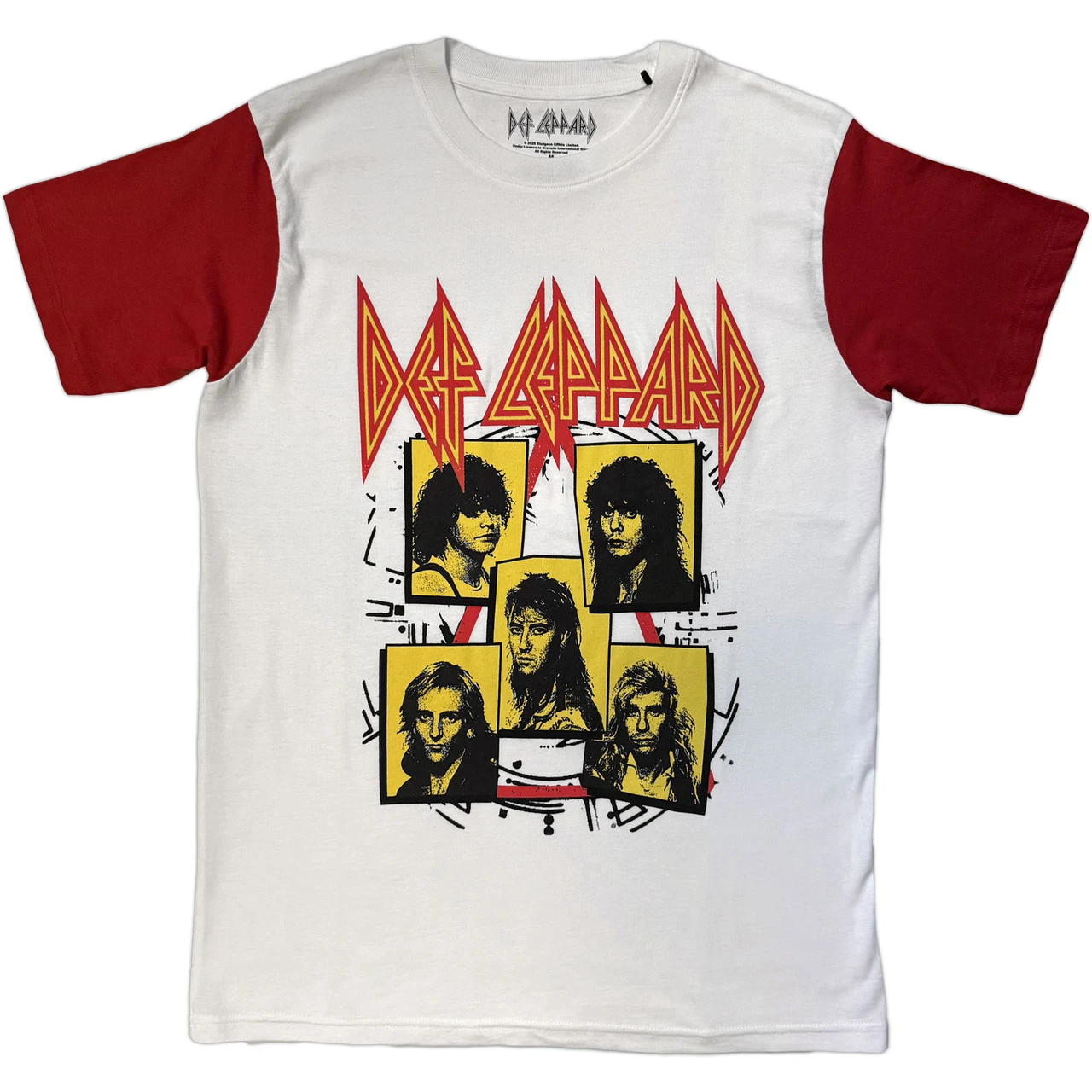 Tričko Def Leppard - Band Frame