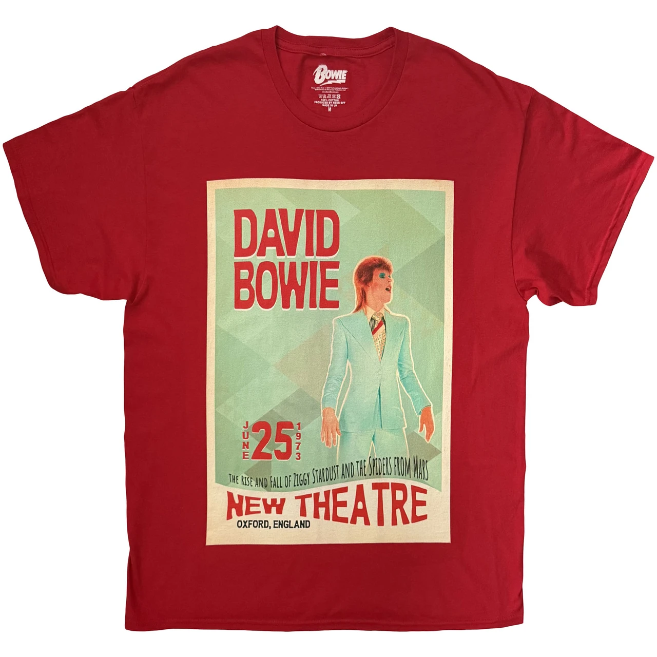 Tričko David Bowie - Oxford