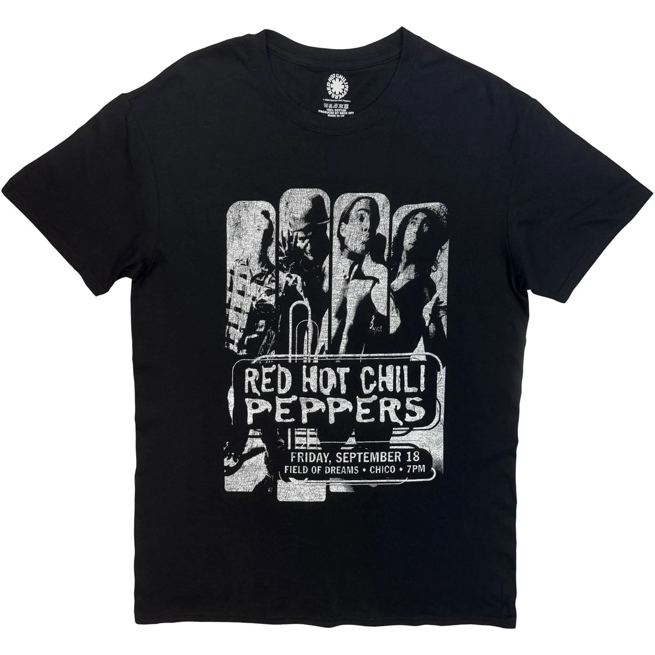 Tričko Red Hot Chili Peppers – Field Of Dreams Flyer (Black)