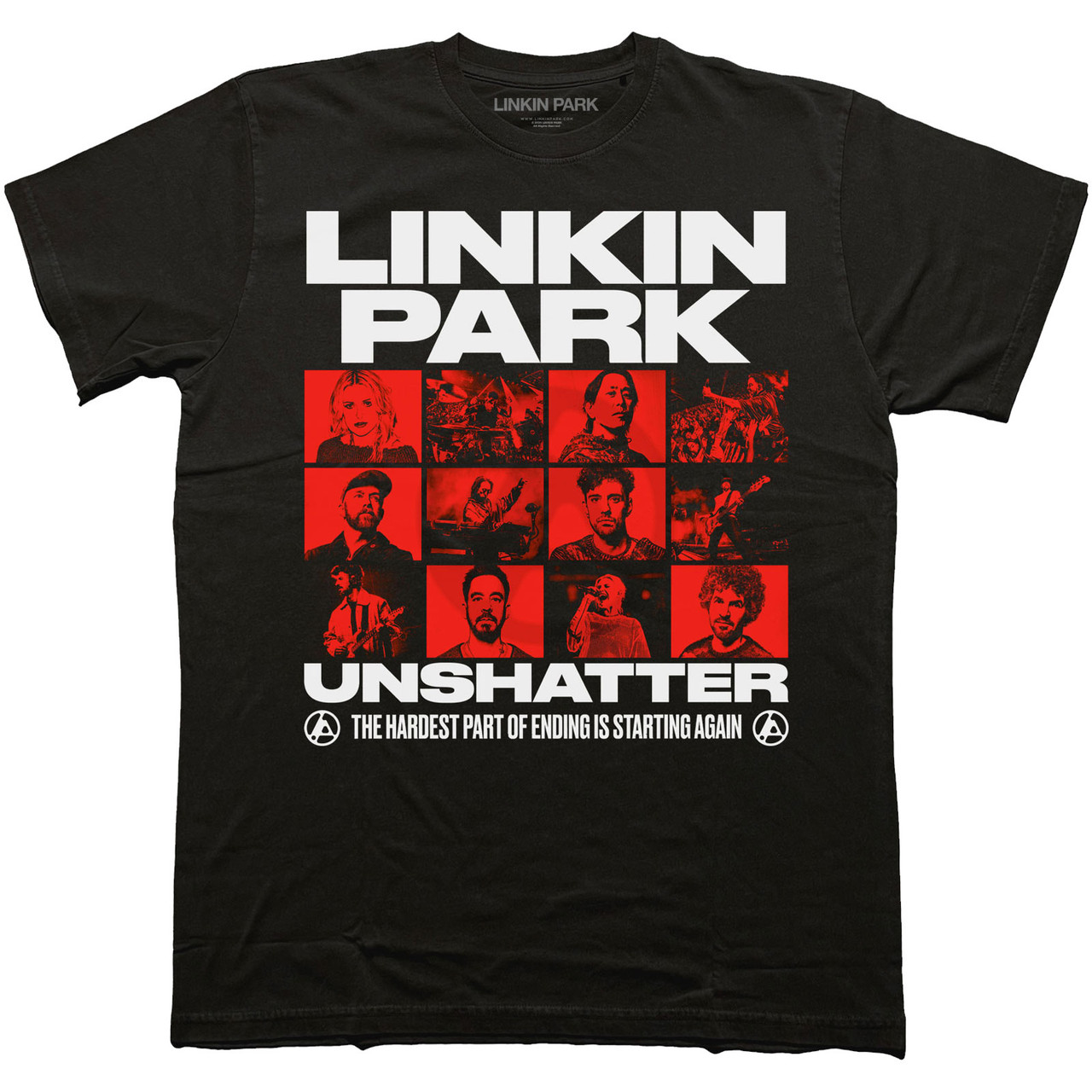 Tričko Linkin Park – Unshatter Box Photos (Black)