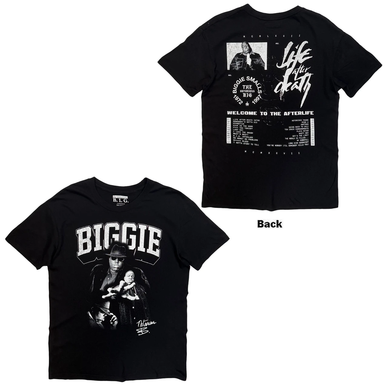 Tričko Biggie Smalls - Life After Death