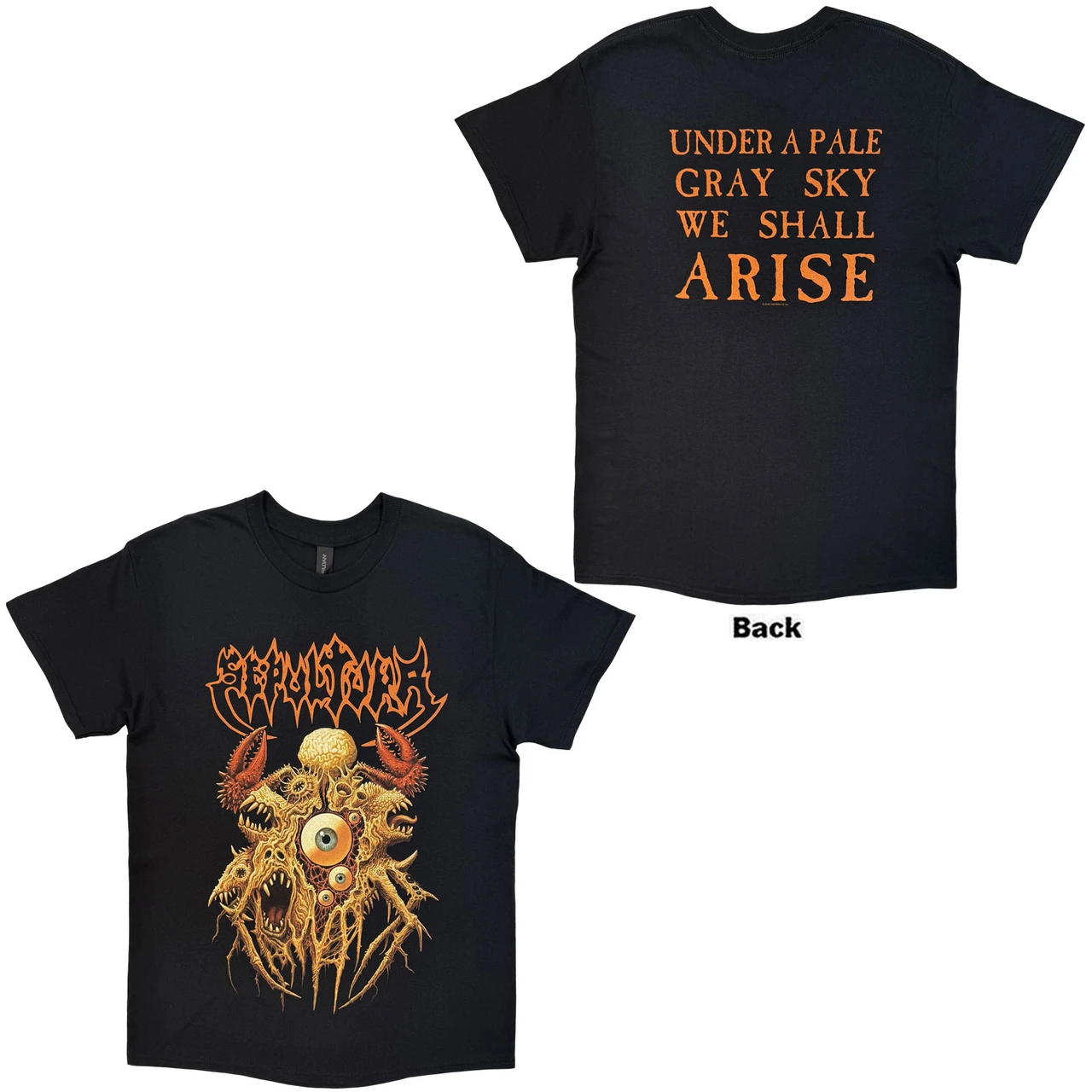 Tričko Sepultura - Arise (Black) (Back Print)