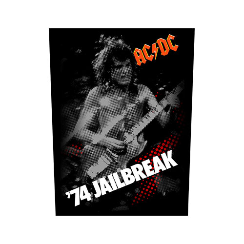Veľká nášivka - AC/DC - 74 Jailbreak