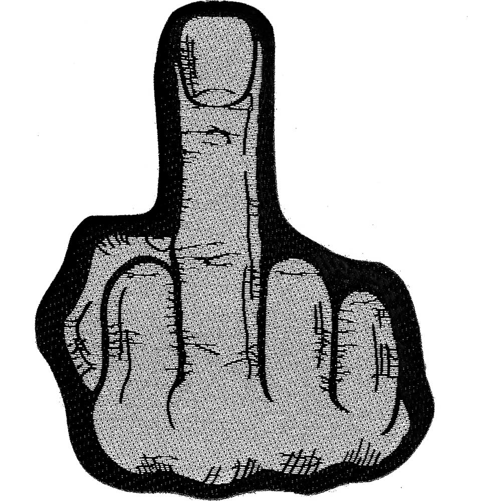 Malá nášivka - Fuck Finger