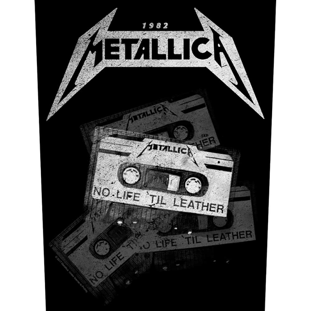 Veľká nášivka - Metallica - No Life 'Til Leather