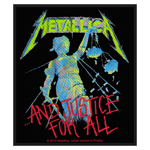 Malá nášivka - Metallica - And Justice for All