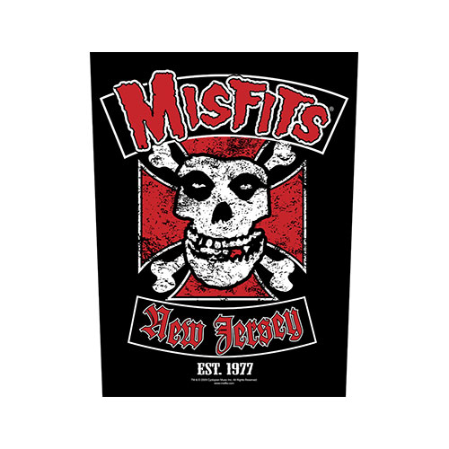 Veľká nášivka - Misfits - Biker