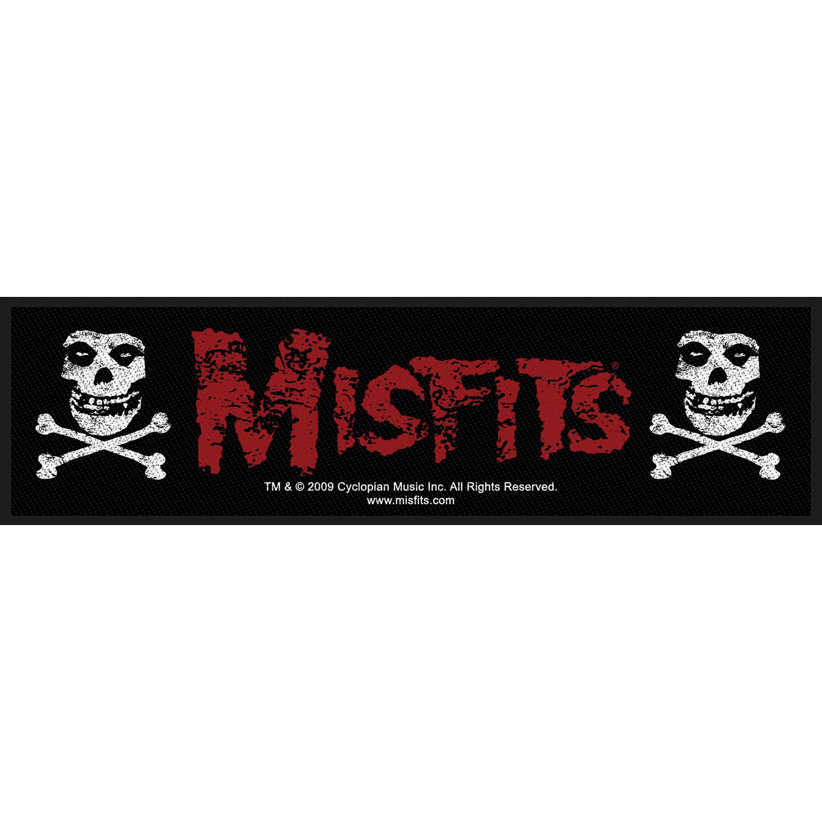 Malá nášivka - Misfits - Cross Bones