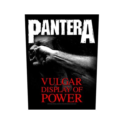 Veľká nášivka - Pantera - Vulgar Display Of Power