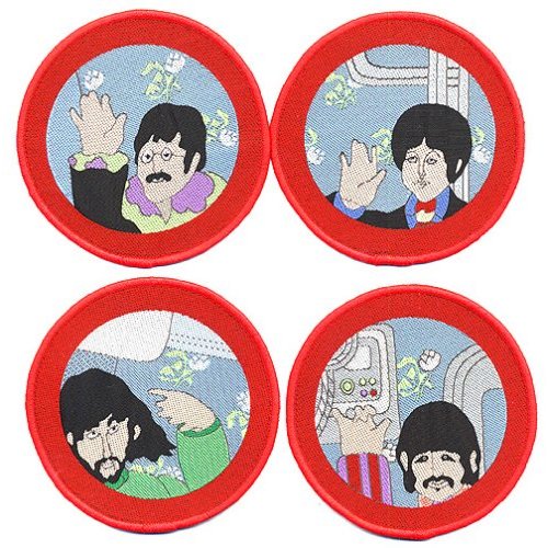 Malá nášivka - The Beatles - Cartoon Port Hole