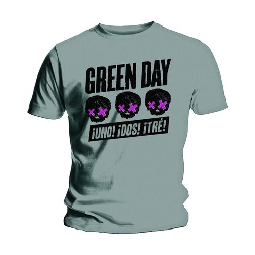 Tričko Green Day - Three Heads Better Than One