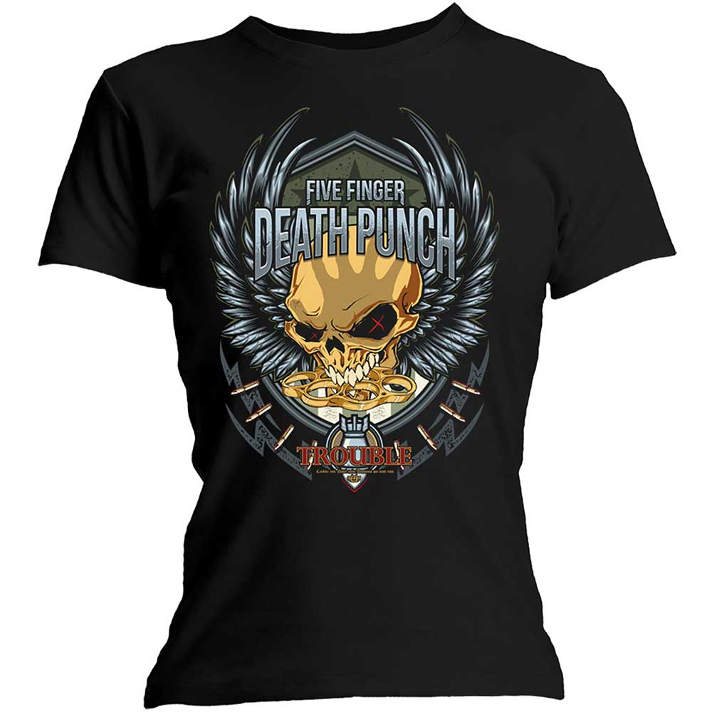 Dámske tričko Five Finger Death Punch - Trouble