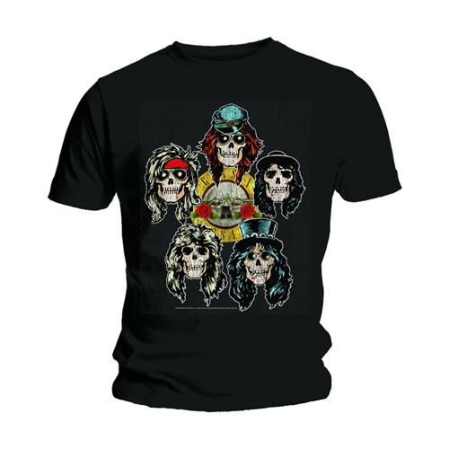 Tričko Guns N' Roses - Vintage Heads