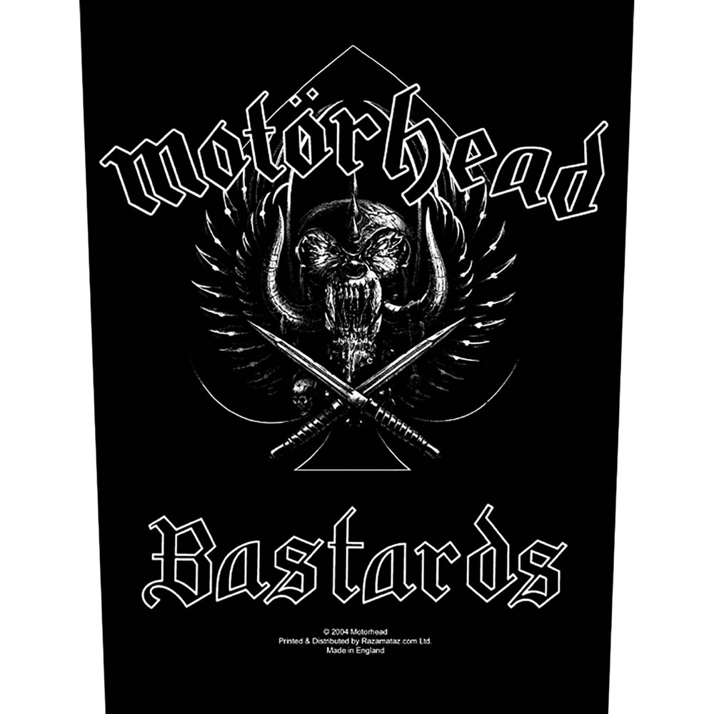 Veľká nášivka - Motorhead - Bastards