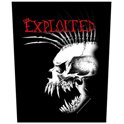 Veľká nášivka - The Exploited - Bastard Skull