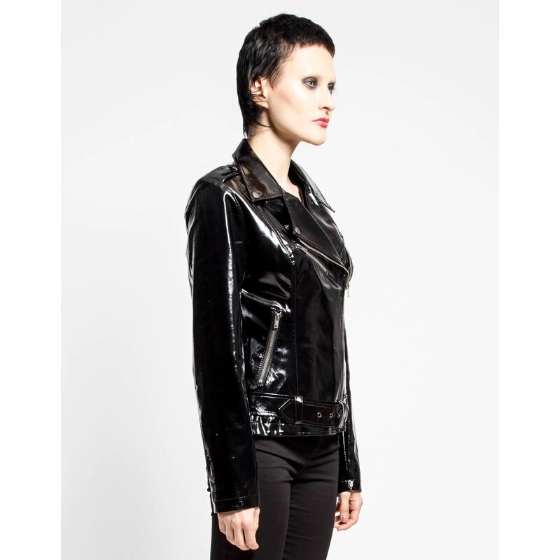 Dámska motorkárska bunda Tripp NYC Vinyl Moto