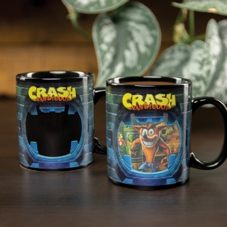 Hrnček Crash Bandicoot - Crash (Tepeľne meniaci sa)