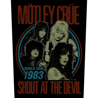 Veľká nášivka Motley Crue - Shout at the Devil