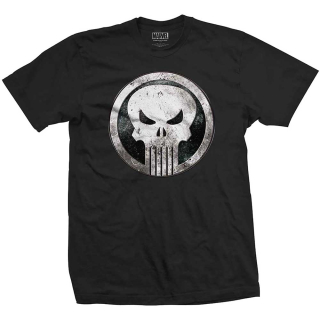 Tričko Punisher - Metal Badge