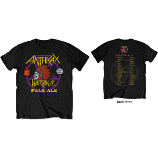 Tričko Anthrax - WAR DANCE PAUL ALE WORLD TOUR 2018 (EX TOUR/BACK PRINT)