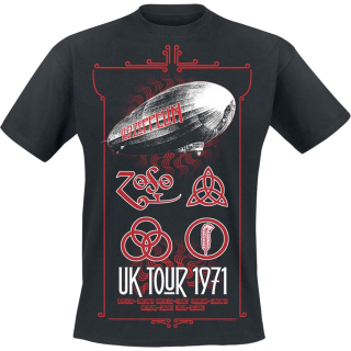 Tričko Led Zeppelin - UK Tour '71.