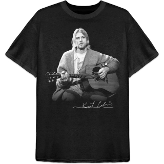 Tričko Kurt Cobain - Guitar Live Photo