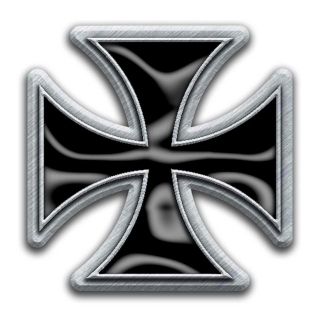Kovový odznak Iron Cross