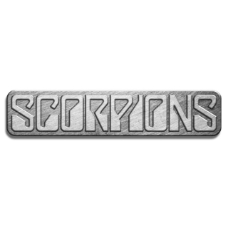 Kovový odznak Scorpions - Logo
