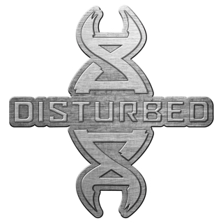 Kovový odznak Disturbed - Reddna
