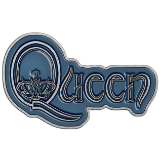 Kovový odznak Queen - Logo