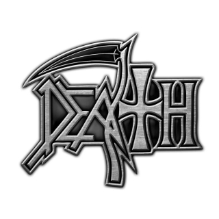 Kovový odznak Death - Logo