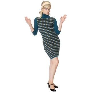 Banned Retro Knitted mini šaty - Prim Polo