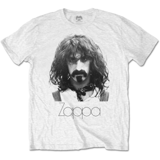 Tričko Frank Zappa - Thin Logo Portrait