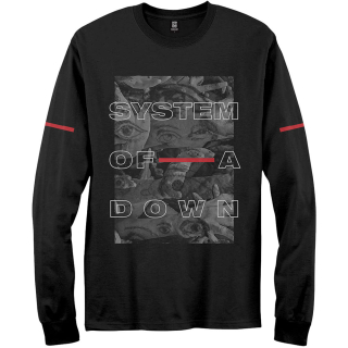 Tričko dlhé rukávy - System Of A Down - Eye Collage