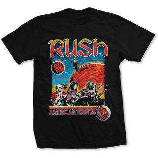Tričko Rush - US Tour 1978