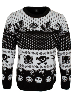 Unisex vianočný sveter The Nightmare Before Christmas - Symbols