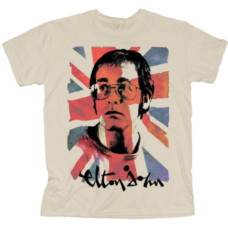 Tričko Elton John - Union Jack