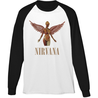 Tričko dlhé rukávy - Nirvana - Triangle In Utero