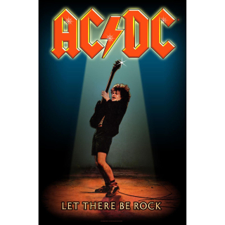 Textilný plagát AC/DC - Let There Be Rock