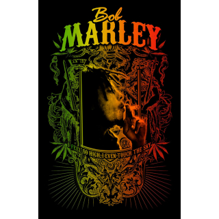 Textilný plagát Bob Marley - Touch The Sky
