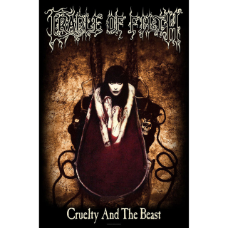 Textilný plagát Cradle Of Filth - Cruelty And The Beast