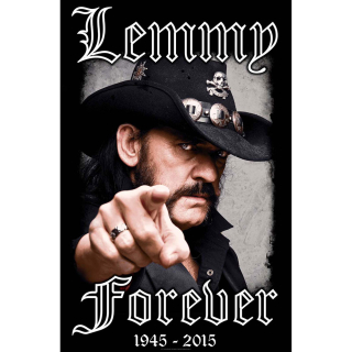 Textilný plagát Lemmy - Forever