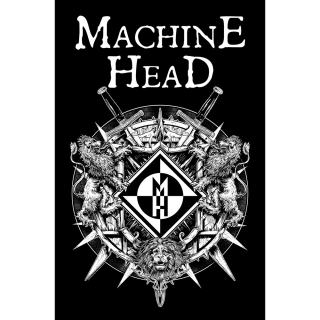 Textilný plagát Machine Head - Crest