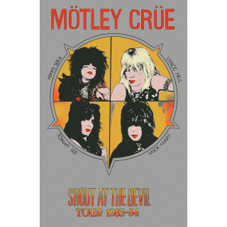 Textilný plagát Motley Crue - Shout At The Devil