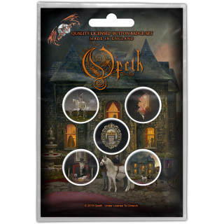Set odznakov Opeth - In Caude Venenum